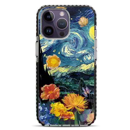 Van Gogh's Starry night iPhone 14 Pro Stride Phone Case-Stride