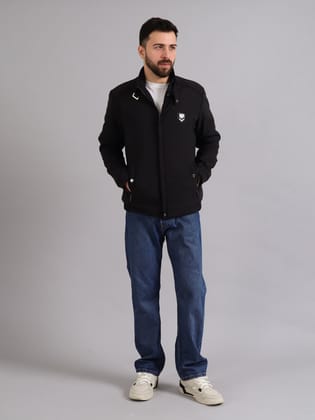 Men’s Full Sleeve Winter Jackets-M / Black