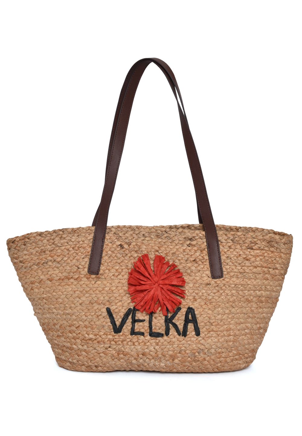 Blooming Jute Tote