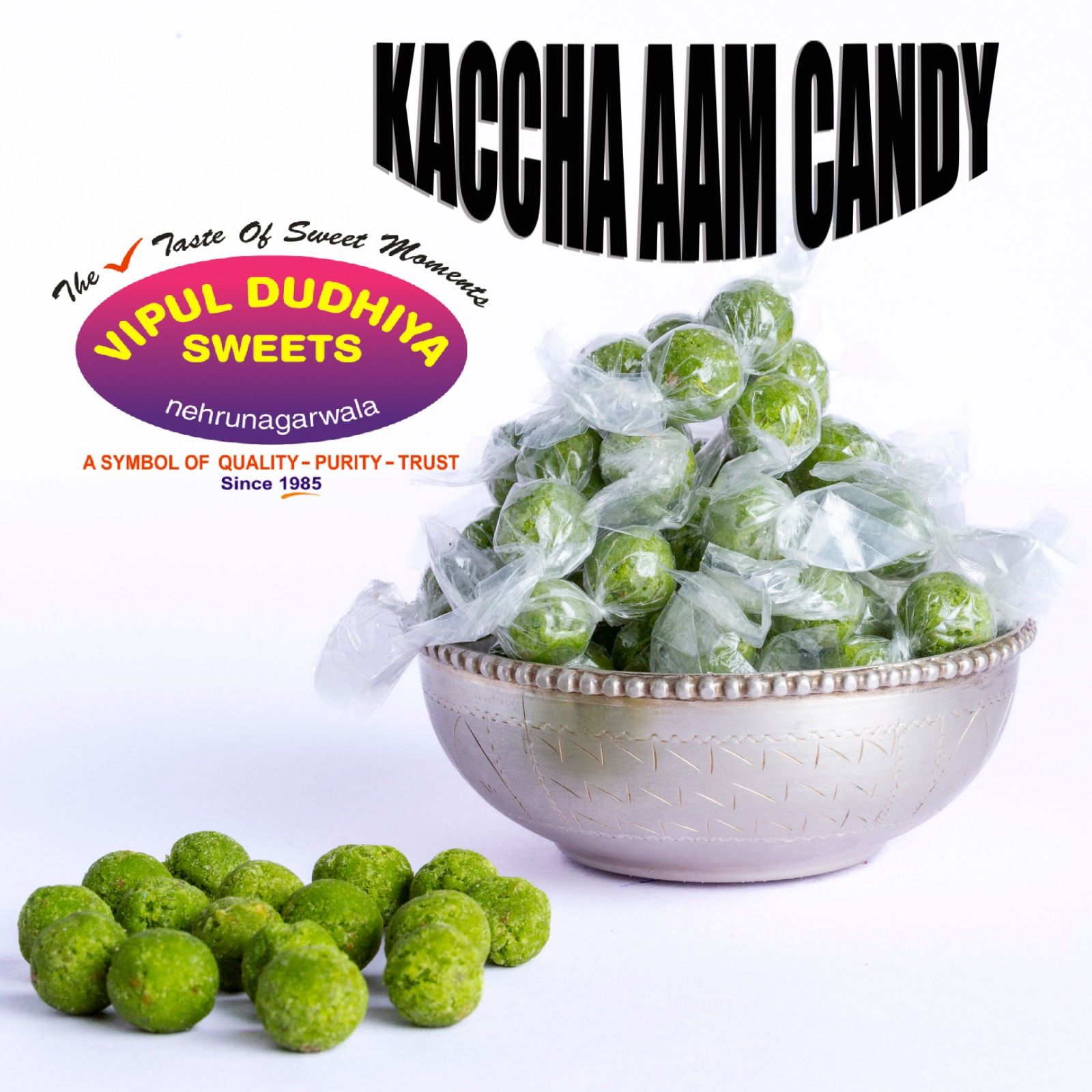 kaccha aam candy 100gm each-pack of two(200gm