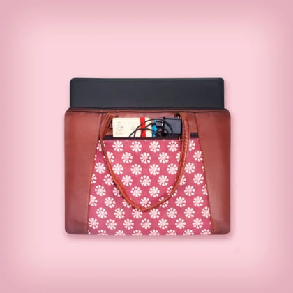 Pink Garden Laptop Sleeve