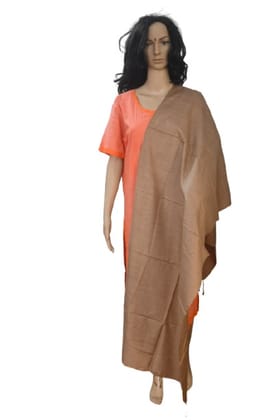 Pure organic Tussar Eri Dyed Stole