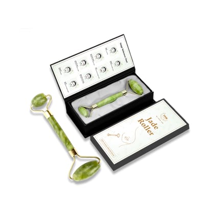 Jade Roller for Improving Skin Texture .