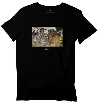 Alexander the Great T-shirt-36 - XS / Black