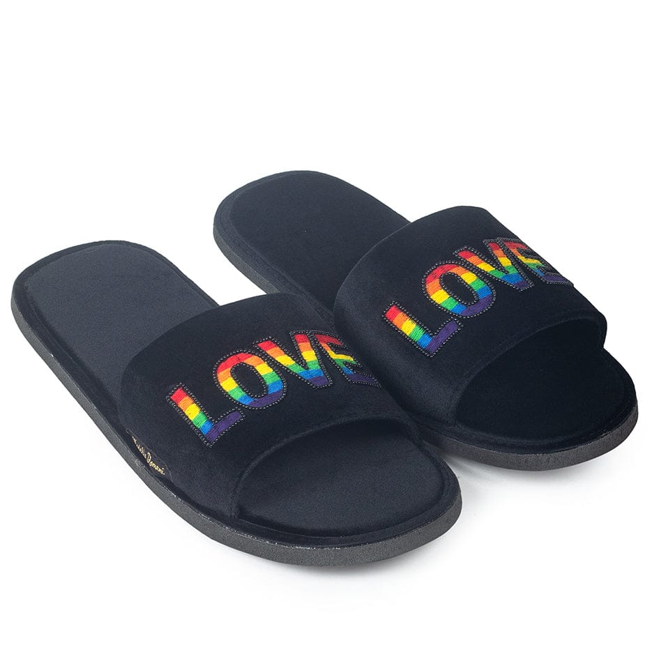 LOVE Domani Slippers Women (Black-Multi)-EU 37