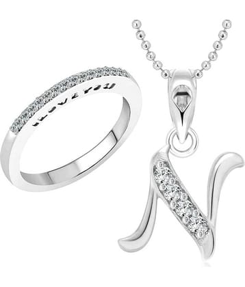 Vighnaharta Silver Ring with Pendant