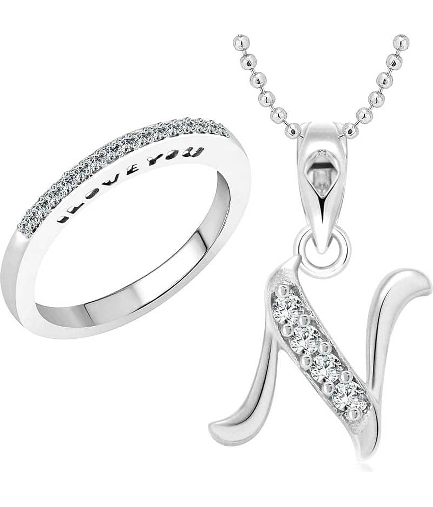 Vighnaharta Silver Ring with Pendant