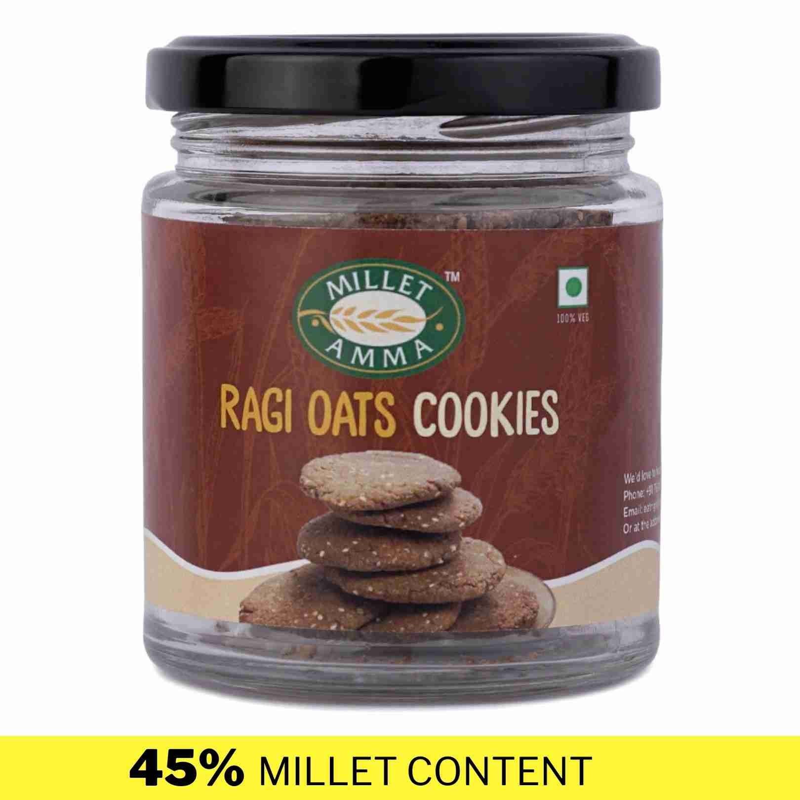 Ragi Oats Cookies