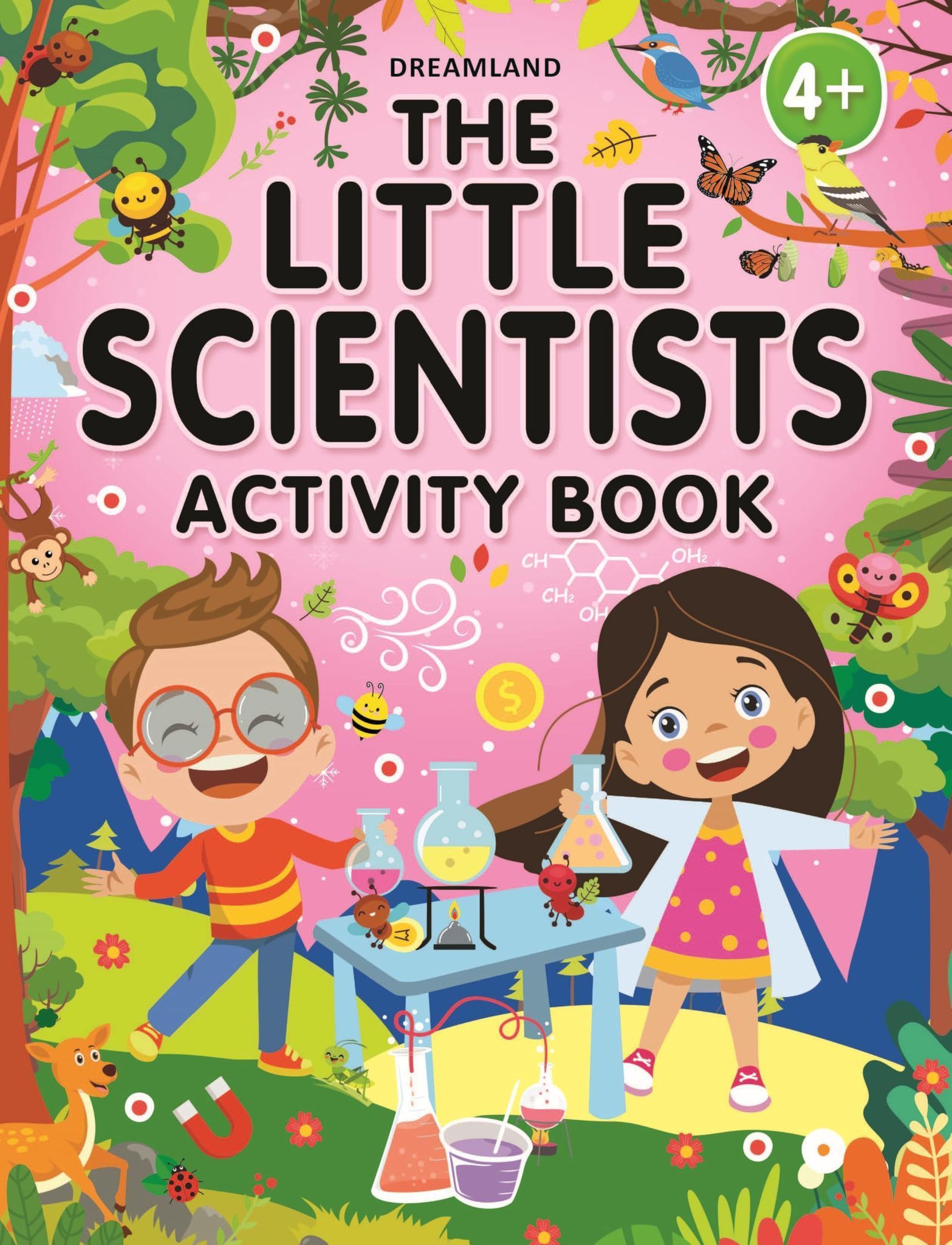 The Little Scientists Activity Book for Kids Age 4+ [Paperback] Dreamland Publications