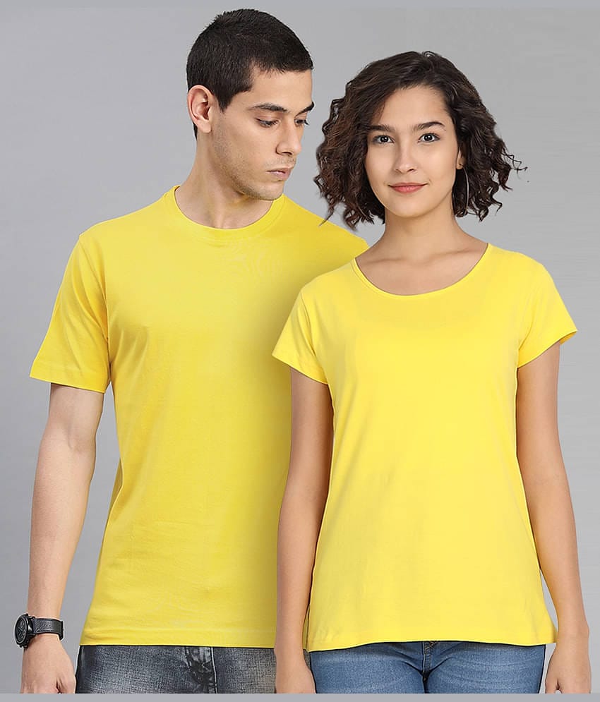 Be Awara Yellow 100 percent cotton Couple Combo