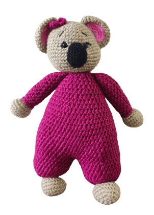 Snuggler Koala Crochet Toy