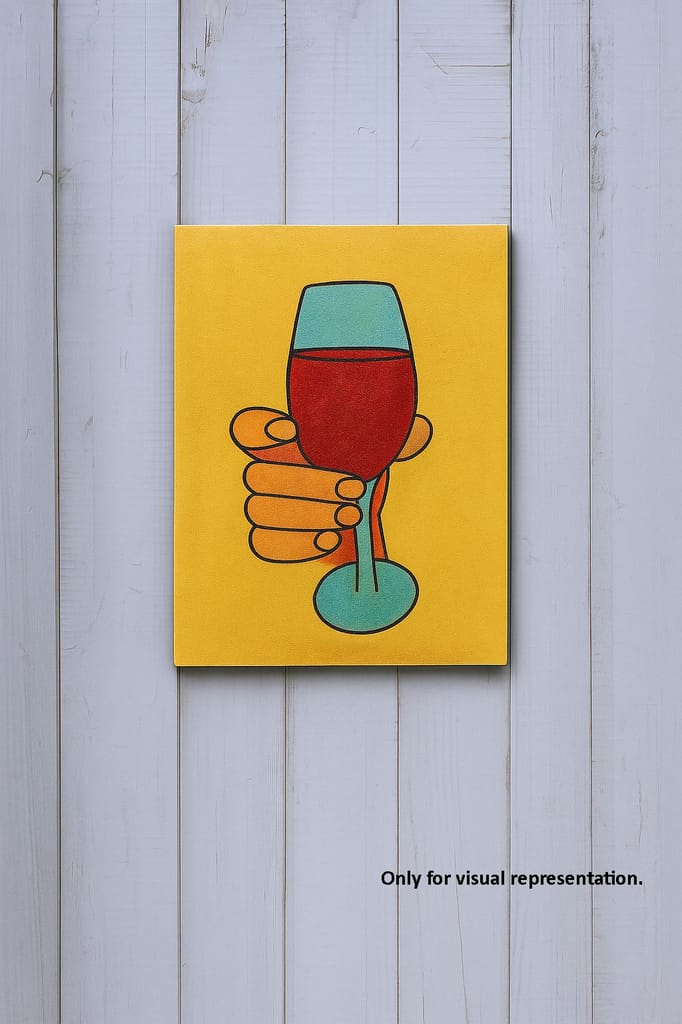 Dbeautify's MDF DIY Traditional Painting – Hand Holding