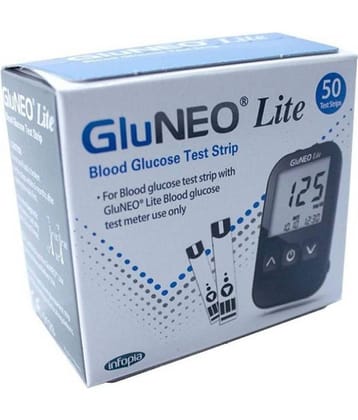 Infopia GluNEO Lite BloodGlucoseStrips GluNEO Lite(50 strips)