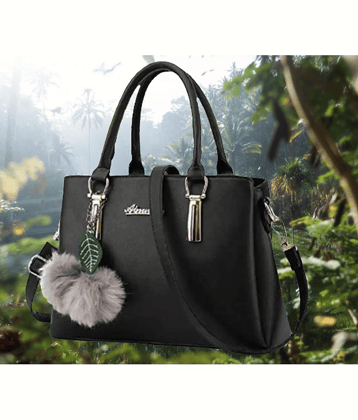 THE MONAIN CEAPT Shoulder Bag PU Set of 1 ( Black )