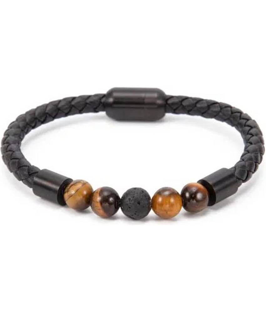 Thrillz Black Bracelet ( Pack of 1 )