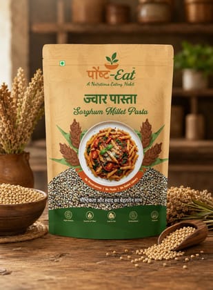 ज्वार/Sorghum Millet Pasta Penne Shape
