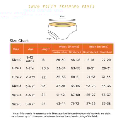 Potty Training Pants Watermelon & Whale Print 1-2 Years Pack of 2-Size 1 (1-2 years)