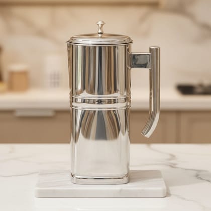 Stainless Steel Kitchen Water Jug Durable Steel Pitcher (SMAS069 A)