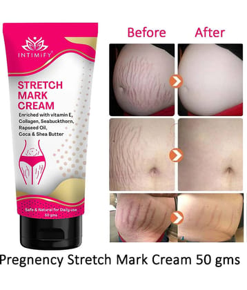 Intimify Stretch Mark Cream, Scar Cream, Stretch Mark Remover Shaping & Firming Cream 50 g