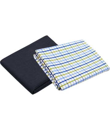 KUNDAN SULZ GWALIOR Multi Cotton Blend Unstitched Shirts & Trousers 1 Pant & 1 Shirt Pc For Men's