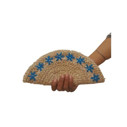 Handmade Banana Fiber Hand Purse For Women