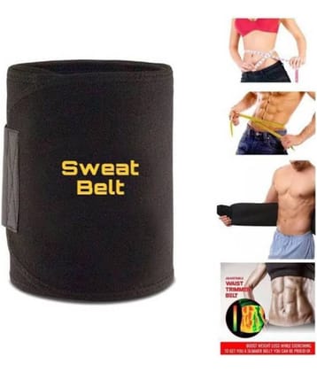 DynFIT sweat slim belt tummy shaper, body shaper weight loss for men and women adjustable sauna belt slim belt