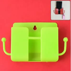 1 Pc Blue Wall mount Mobile Stand With Hook