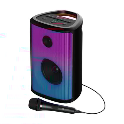 Portronics Dash 8 60W Bluetooth Party Speaker with Bass Boost Technology (Black)