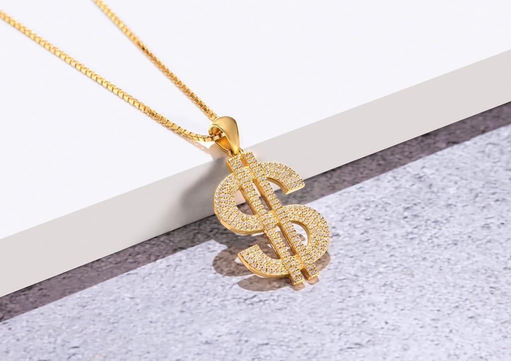 Dollar Bling Pendant