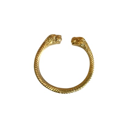 Gold Plated Brass Bangle Cuff Kada for Men (3591)