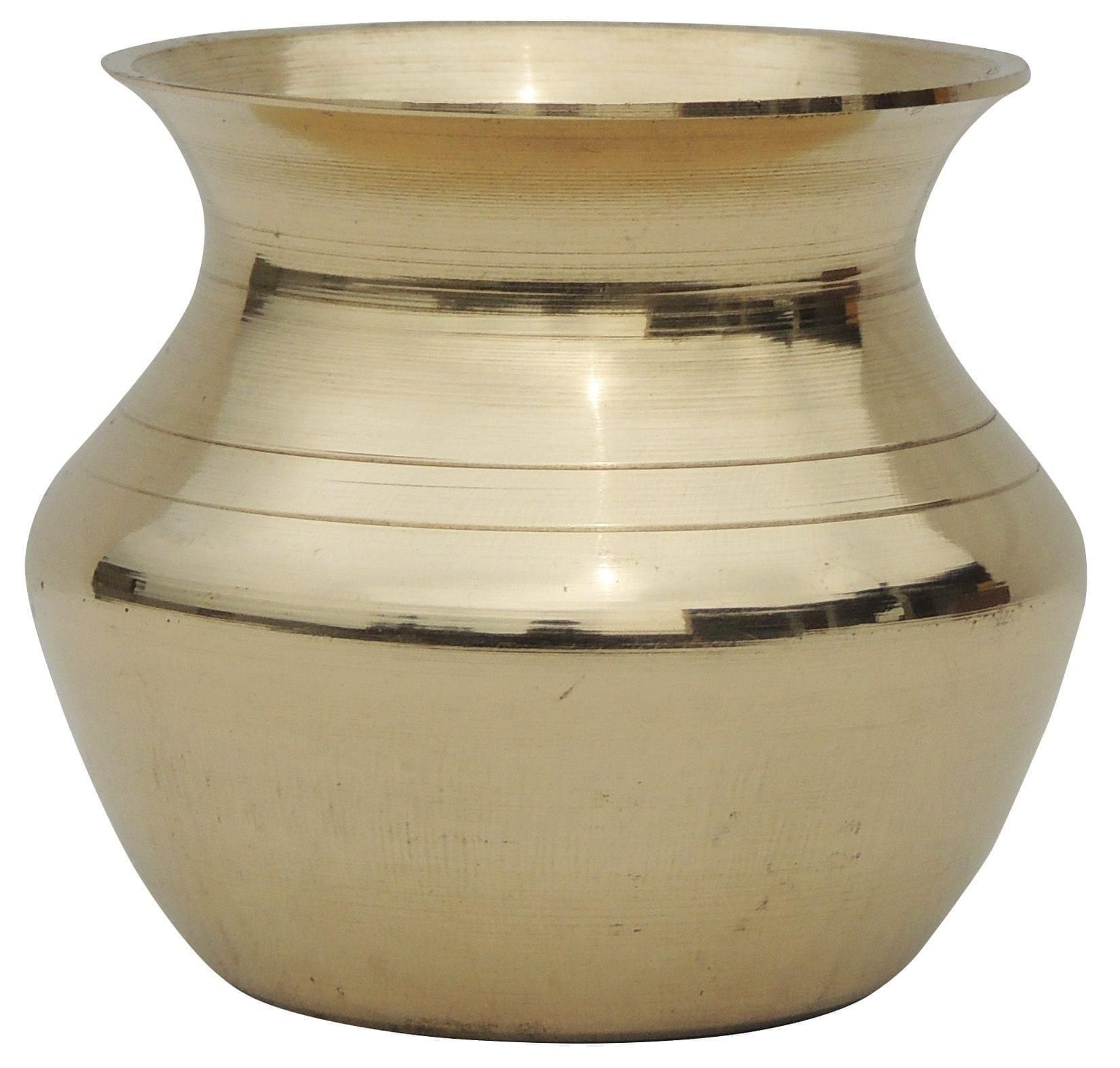 Brass Lota No. 2, 150  ML - 2.6*2.6*2.6 inch (Z187 C)