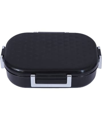 Jaypee Stainless steel lunch box Snapsteel Black