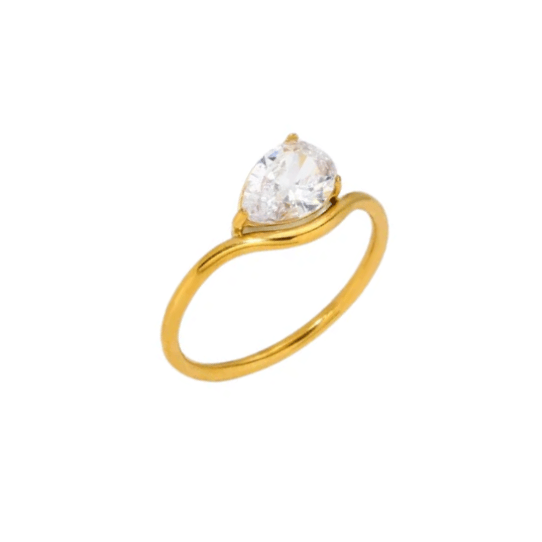 LOLITA RING - 18K GOLD-PLATED-5/6