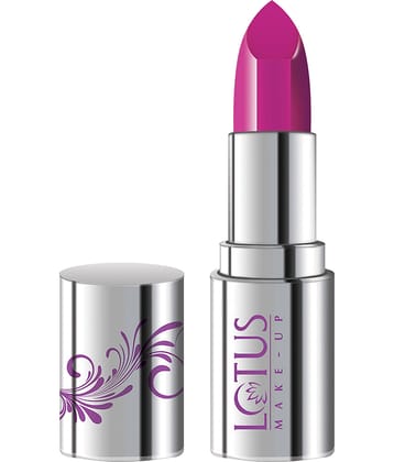 Lotus Makeup Ecostay Butter Matte Lip Color Magenta Mist 4.2g BM05 (Pack of 1) (Pack of 1)