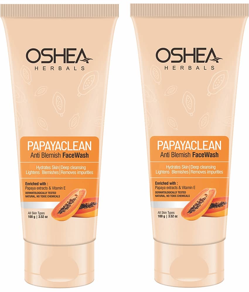 Oshea Herbals Papayaclean Anti Blemish Face Wash 100grams