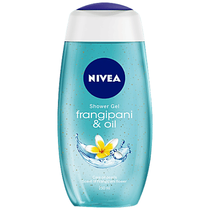 Nivea Frangipani & Oil Shower Gel - With Refreshing Scent, pH Balanced, Moisturising, 250 ml