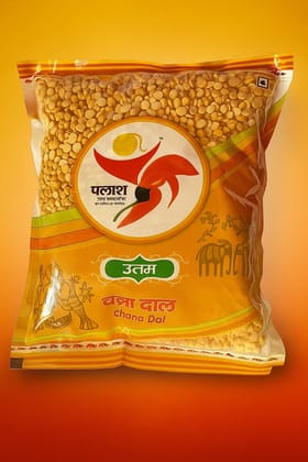 Palash Uttam Chana Dal 100 Percent Natural Split Bengal Gram Unpolished Dal Premium Quality Protein Rich Pulses Hygienically Packed 1 Kg