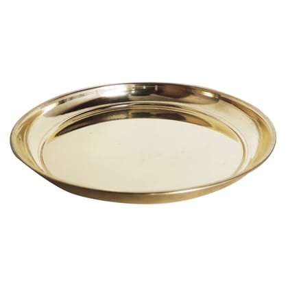 Brass Plain Plate No. 8 (ZMAS494 H)