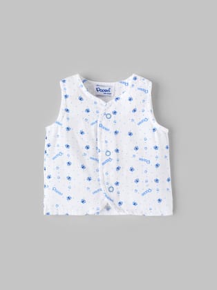 Popees Jhabla for Newborns (0–6 Months) – Skin-Friendly & Comfy Cotton Baby Top-0-1 M