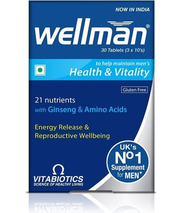 Wellman Multivitamins For Men ( Pack of 1 )