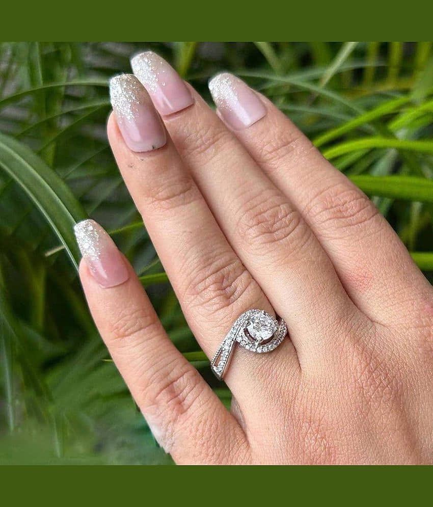 Thrillz Silver Rings ( Pack of 1 )