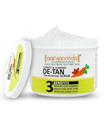 Aaryanveda Anti Tan Scrub & Exfoliators For Men & Women ( Pack of 1 )