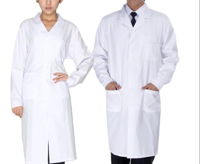 Knee Length Lab Coat