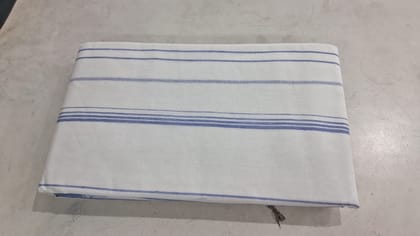 Bengal Pure Cotton Tangail Saree | White