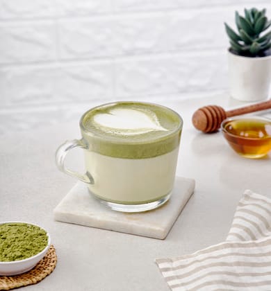Hot Japanese Matcha Latte [Regular]
