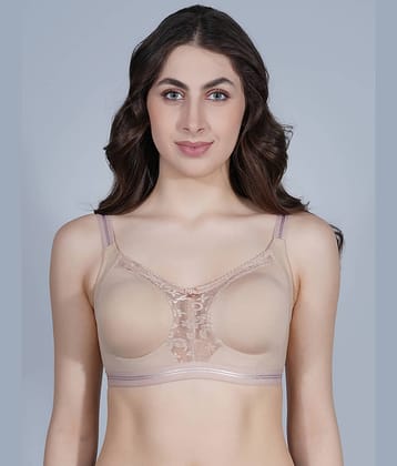 Ladyland Pack of 1 Cotton Blend Non Padded Everyday Bra For Women ( Multicolor )