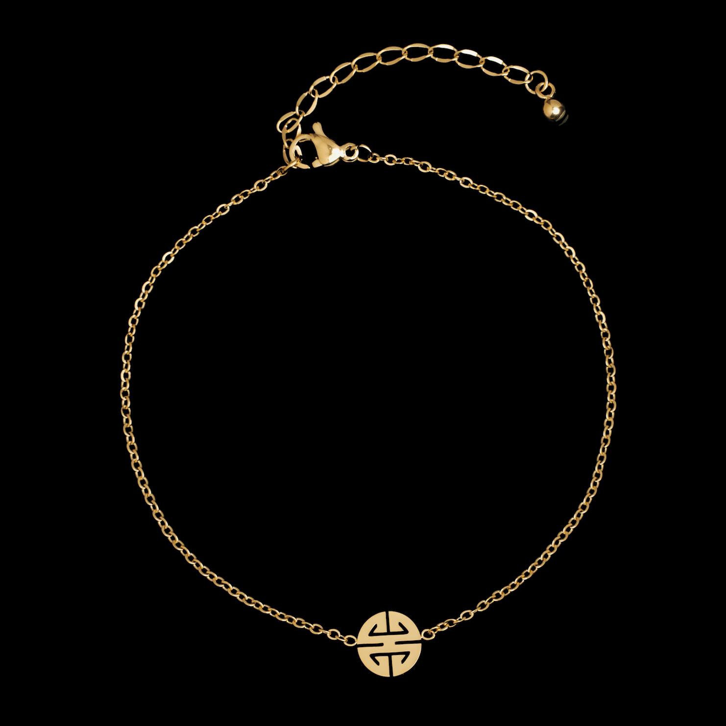 Amber Anklet