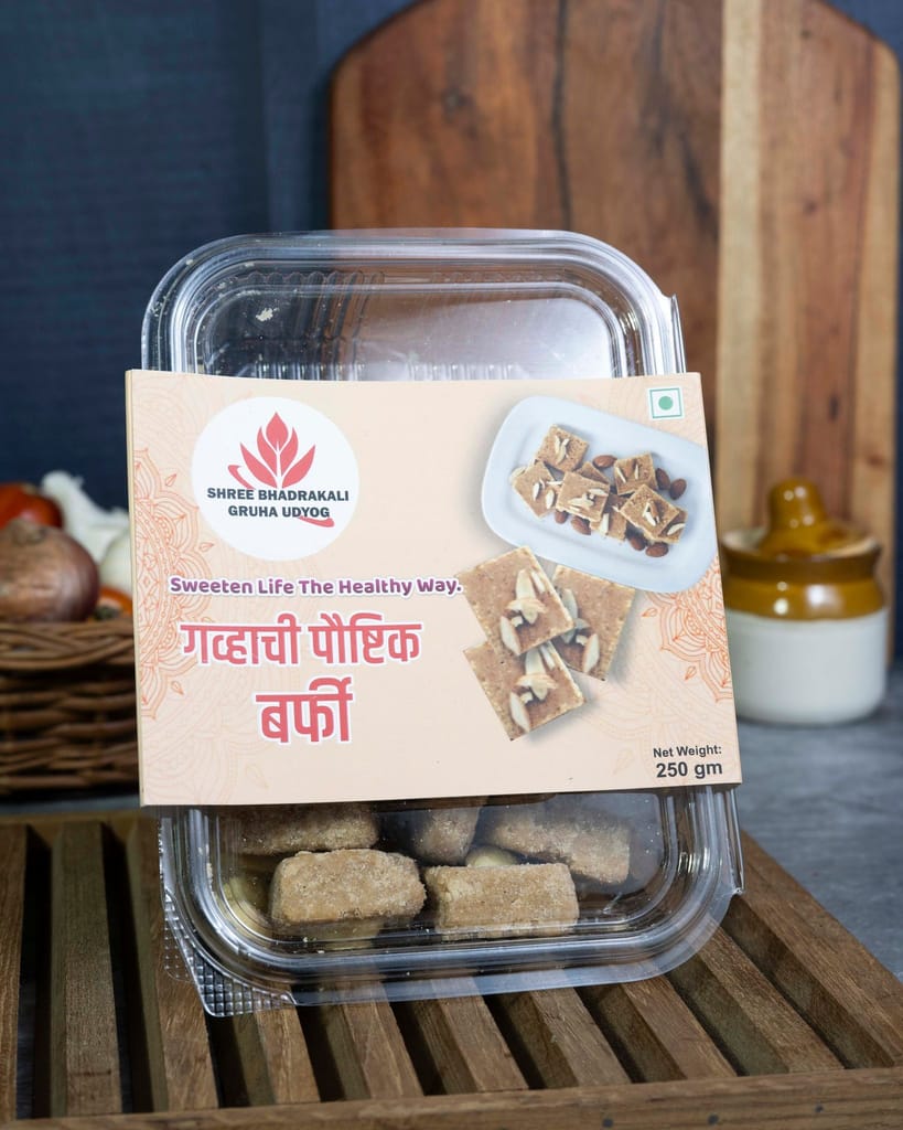 Wheat  Barfi 250 g Each