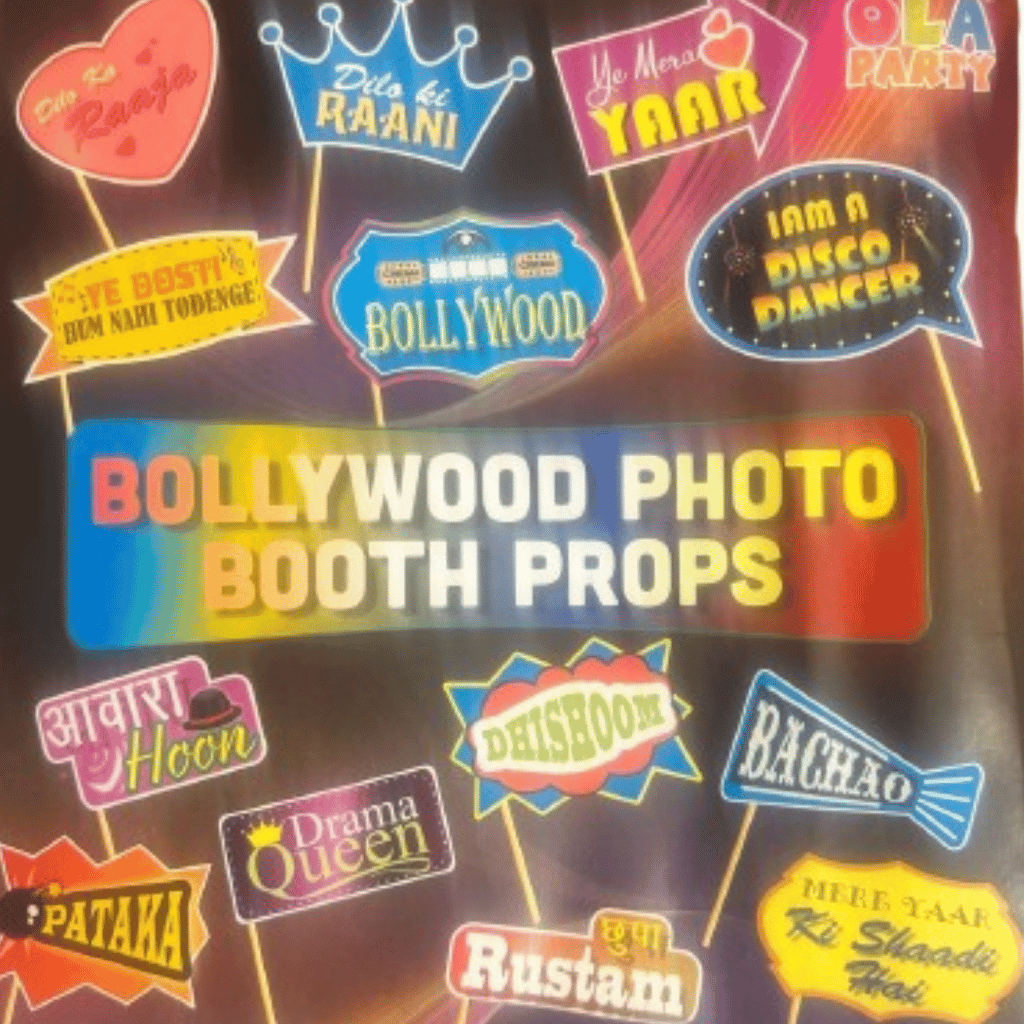 Bollywood Photo Props - 13PC - Party and Festive Needs | Buy online on ZillyBuy