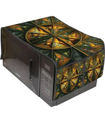 Aazeem Single Polyester Multi Microwave Oven Cover - 20-22L